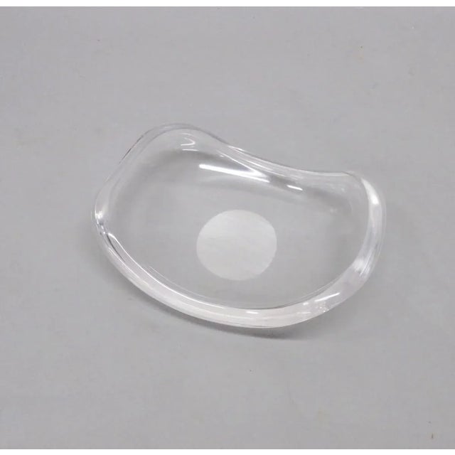 Plastic Three Bio Morphic Astrolite Lucite Fruit or Serving Bowls by Ritts For Sale - Image 7 of 10