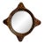 Faux Tortoise Accent Mirror by LaBarge For Sale