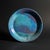 Studio Art Pottery Platter-Signed Blue Purple Green-Iridescent Ceramic-Coastal For Sale - Image 10 of 11