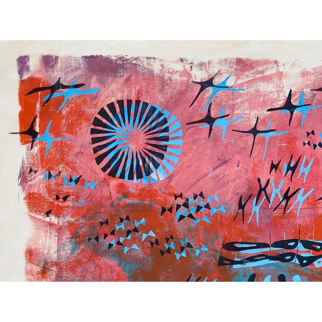 Modern Lawrence Kupferman, Black Sun, 1966 For Sale - Image 3 of 10