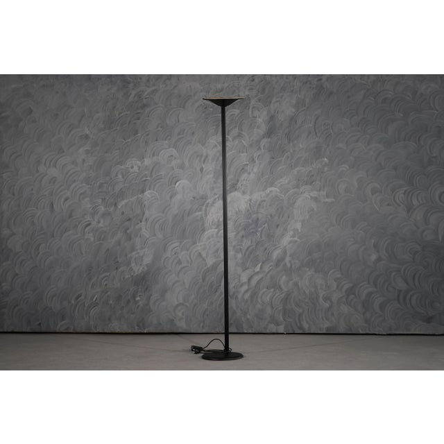 Vintage Black Floor Lamp from Relco, Italy, 1970s, in Very Good conditions. Designed 1970 to 1979 Up to 250V (Europe/UK...