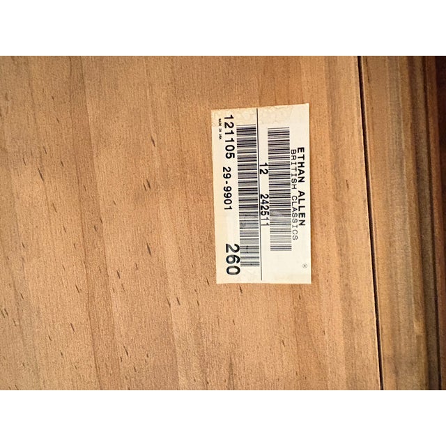 Ethan Allen British Classics Console/Folding Table 38"W X 64" L X 30.5" H when open 19" W x 64" L x 30.5" H when closed....