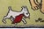 Mid-Century Modern Rug Tintin in Africa, Belgium, 1950s For Sale - Image 3 of 10
