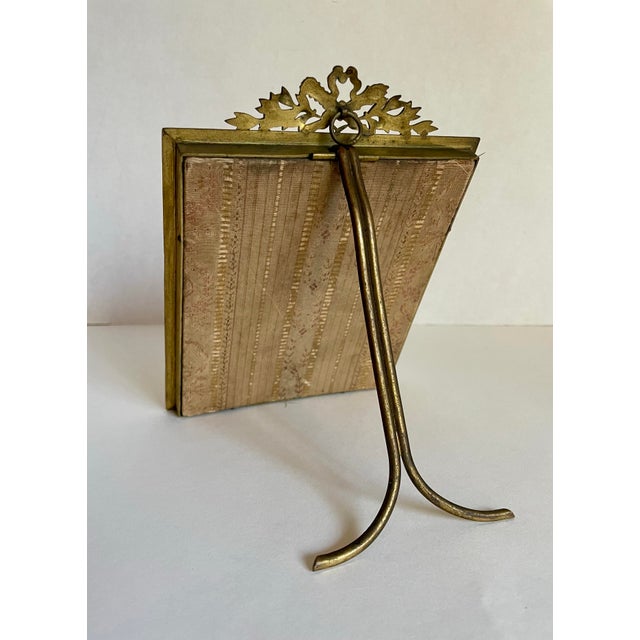 Antique Framed Hand-Painted Portrait on Porcelain of Fine Lady For Sale - Image 10 of 12