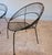 Pair of Mid-Century Modern Wrought Iron Hoop Lounge Chairs, C. 1950s–1960s For Sale - Image 4 of 13