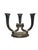Black Art Deco Three-Armed Candleholder, Germany, 1950s For Sale - Image 8 of 13