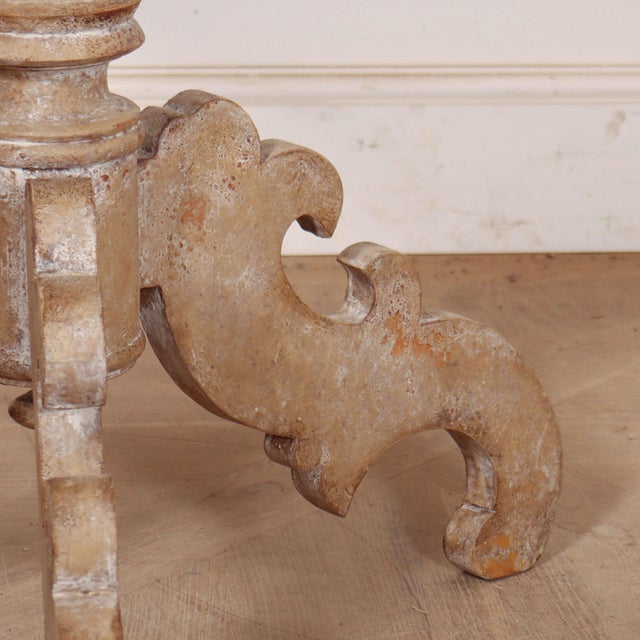 Swedish Painted Lamp Table For Sale - Image 4 of 9
