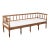 19th Century Swedish Gustavian Upholstered Carved Pine Bench Settee For Sale