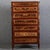 Antique Louis XVI Pillar High Chest of Drawers in Walnut, 1800s For Sale - Image 4 of 18