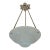 French Art Deco Pendant in Opalescent Glass by Charles Ranc - 1930 France For Sale