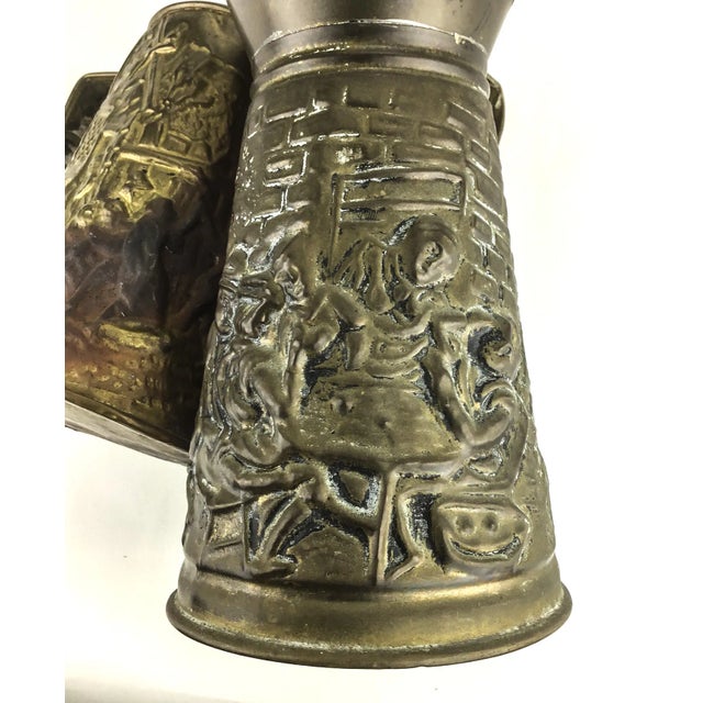 Vintage Brass Bar Vessels Made in England For Sale In Portland, ME - Image 6 of 12