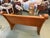 Vintage, Antique American Oak Pew Bench For Sale - Image 4 of 7