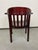Brown Elephant Desk Chair attributed to Josef Hoffmann for J&J Kohn, 1890s For Sale - Image 8 of 11