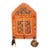 Unique Hand Painted Mirror With Hooks, Hooks for Keys, Entryway Key Holder For Sale