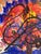 Mid-Century Modern Hendrik Grise Large Signed Original Abstract Expressionist Painting Mixed Media For Sale - Image 3 of 4