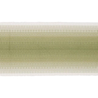 Schumacher Belton Tape in Green For Sale