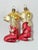 American Vintage German Glass Praying Angel Christmas Ornaments – Pair For Sale - Image 3 of 8