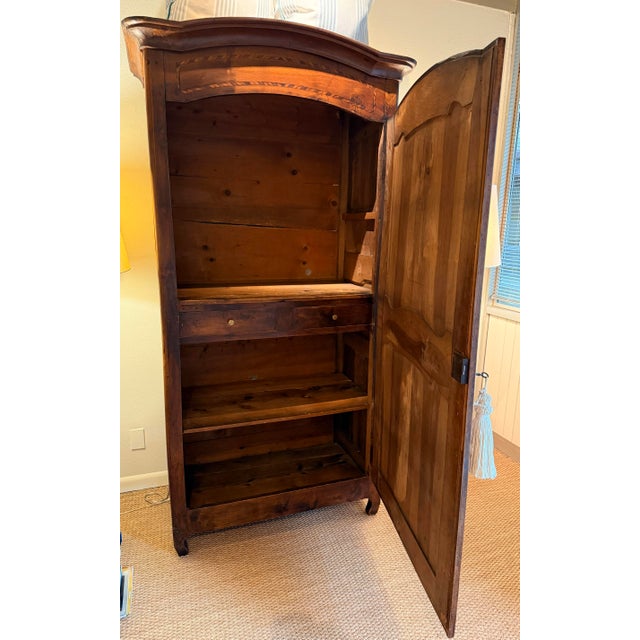 Traditional Late 19th Century French Armoire For Sale - Image 3 of 9