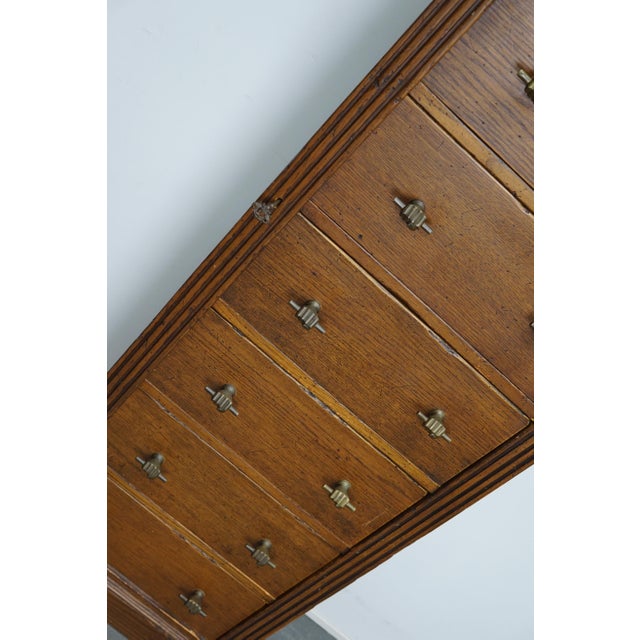 Dutch Oak Apothecary Cabinet, Mid-20th Century For Sale - Image 17 of 18