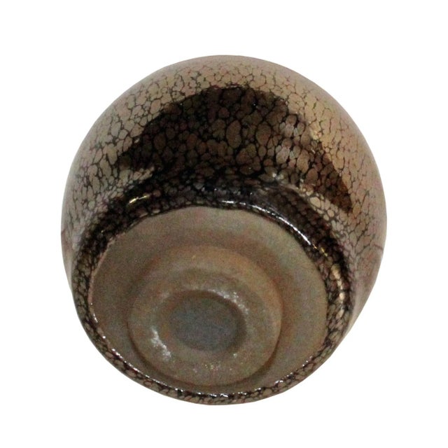 Chinese Chinese Handmade Jianye Clay Bronze Black Glaze Decor Teacup 2 Pieces For Sale - Image 3 of 7