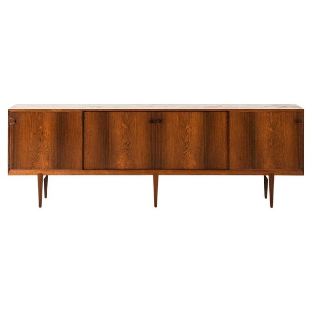 Rosewood Sideboard by Henry Rosengren Hansen, 1950s For Sale - Image 13 of 13