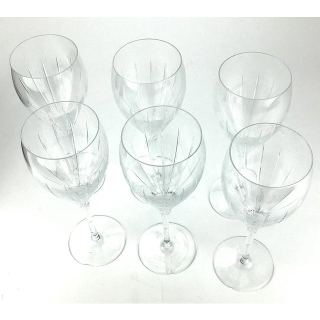 Vintage French Christofle Iriana Water Goblets For Sale - Image 9 of 12
