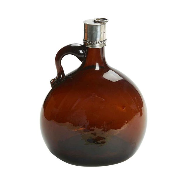 Oak Box with Liquor Bottles 1800, Set of 3 For Sale - Image 10 of 11