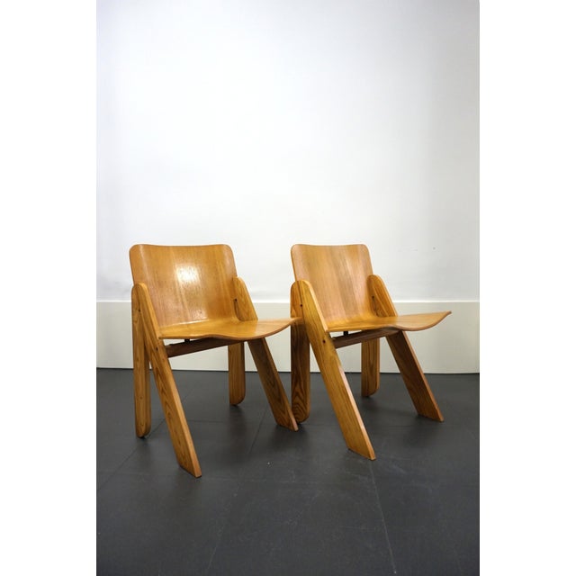 Light Yellow Peota Chairs by Gigi Sabadin for Stilwood, 1971, Set of 4 For Sale - Image 8 of 13