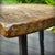 Wood Vintage Side Tables in Wrought Iron and Oak, France, 1930s, Set of 2 For Sale - Image 7 of 18
