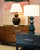 Brand new special order item. Not vintage. Elevate your space with this striking chess-inspired ceramic table lamp, where...