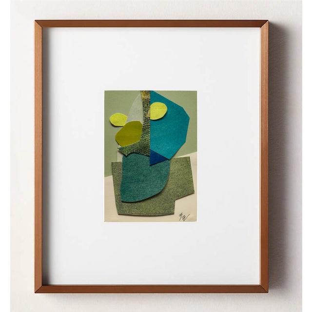 "Petal" is an original mixed media collage on paper by Zac Woodiel. This is one of eight pieces in the "Petal" series....