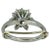 Mid 20th Century 1972 Tiffany & Co Platinum Sapphire and Diamond Cluster Ring For Sale - Image 5 of 14