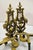 Antique French Empire Neoclassical Bronze Figural Lyre Harp Andirons - A Pair For Sale - Image 12 of 12