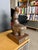 Henry Moore Mid Century Francis Weingarten Belgium Ceramic Female Torso Sculpture European Expressionist Clay Figure Wood Base For Sale - Image 4 of 15