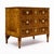 Neoclassical Italian Neoclassical Walnut and Marquetry Three-Drawer Commode For Sale - Image 3 of 9