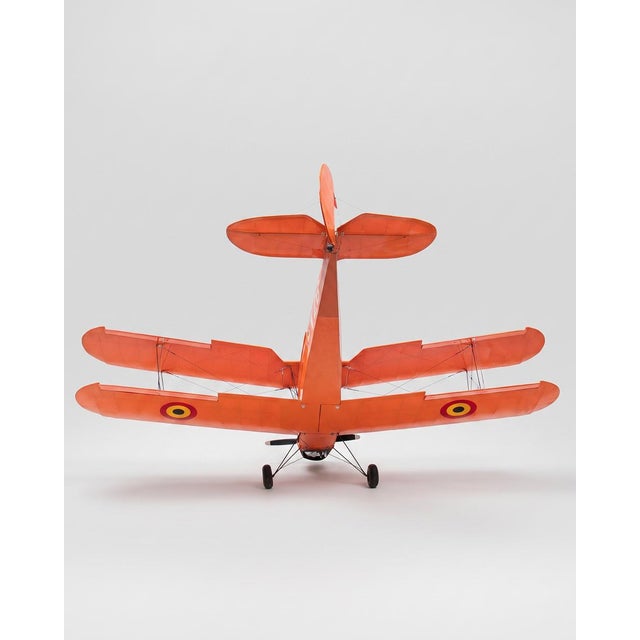 Large Vintage Stampe SV.4 Biplane Airplane Model, 1980s For Sale - Image 15 of 16