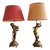 French Gilt Bronze Putti Lamps by Aug. Moreau, 1890s, Set of 2 For Sale
