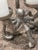Silver-Finished Cast Metal Octopus Candelabra / Pillar Candle Holder. For Sale In New York - Image 6 of 9