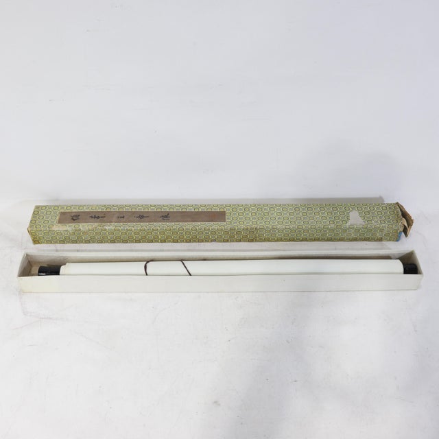 Chinese Vintage Chinese Imperial Consort Ancestor Portrait Scroll Painting on Silk in Blue Robe For Sale - Image 3 of 15