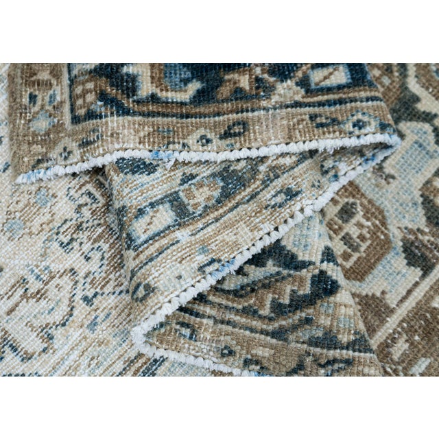 Brown Turkish Vintage Rug 7'4" x 10'5" #16899 For Sale - Image 8 of 8
