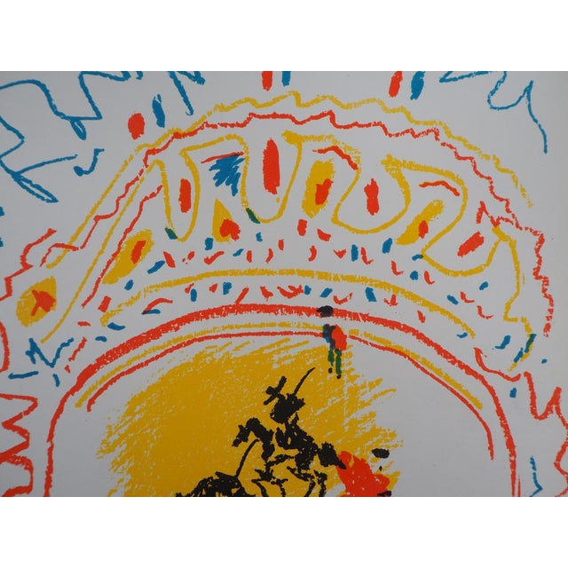 Modern Pablo Picasso, The Little Bullfight, Original Lithograph For Sale - Image 3 of 7