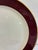 Pickard China Vintage Pickard Ensemble Burgundy Gold-Trim Dinner Plates, Set of 4 For Sale - Image 4 of 12