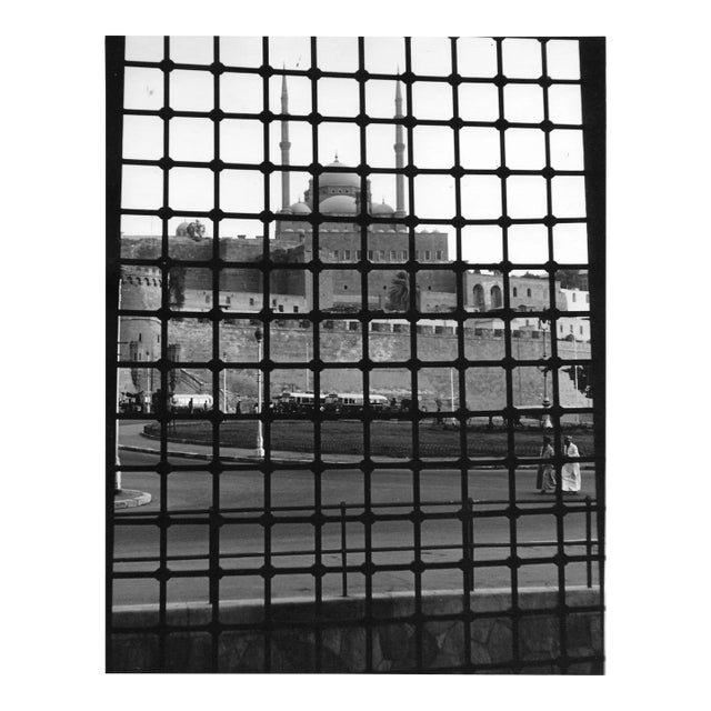 1964 Citadel of Cairo Egypt Architectural Photograph For Sale