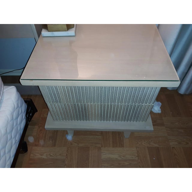 Mid 20th Century Mid-Century Bedside Nightstands - A Pair For Sale - Image 5 of 12