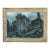 1936 Gordon McCouch Deserted Houses Modernist Landscape Oil on Board For Sale