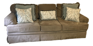 Vintage Custom 8-Way Hand-Tied Sofa – Exceptional Condition (Nc Bench-Made