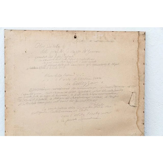 Early 21st Century Prof. Dr. Giuseppe dè Gennaro, Still Life, 2015, Oil on Canvas For Sale - Image 5 of 7