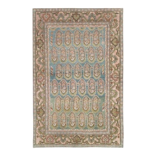 Galerie Shabab Collection Mid-20th Century Persian Malayer Accent Rug For Sale