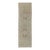 Vintage Oushak Turkish Runner With Ivory, Taupe and Light Brown and Faint Green For Sale