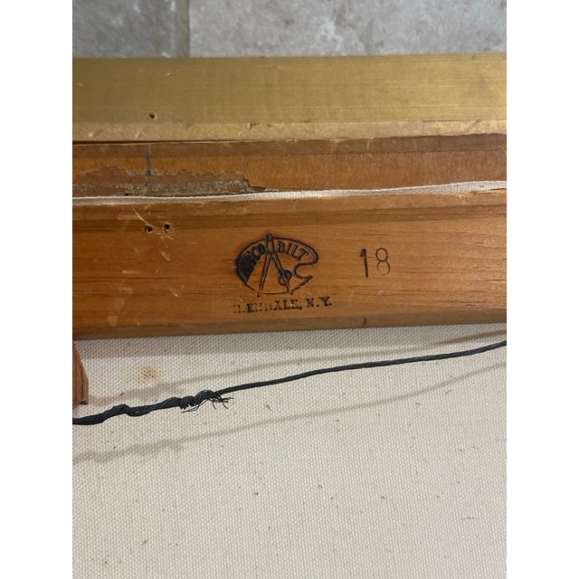 1900 - 1909 Gilded Age Portrait of Mrs. Potter Palmer, Signed William H. McEntee Oil Painting in Antique Gilt Frame For Sale - Image 5 of 12